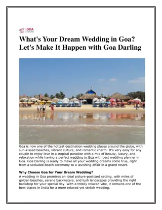 What Your Dream Wedding in Goa Lets Make It Happen with Goa Darling