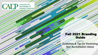 Guide to Promoting Your CAEP Accreditation Status - Fall 2021