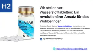 Innovative Wasserstoff Tabletten für Gesundheit und Wohlbefinden