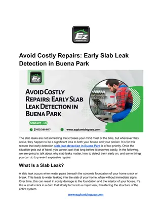 Avoid Costly Repairs_ Early Slab Leak Detection in Buena Park