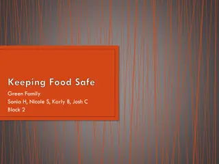 Food Safety: Microorganisms, Illnesses, and Prevention