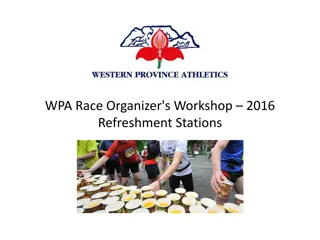 Best Practices for Organizing Refreshment Stations at Race Events