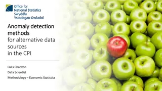 Anomaly Detection Methods for Alternative Data in CPI Statistics