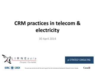 Enhancing Customer-Centric Practices in Telecom and Electricity Sectors through Research and Policy Change