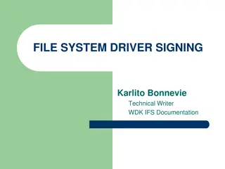 Understanding Driver Signing in Windows Systems