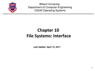 File Systems in Operating Systems