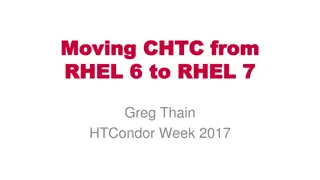 CHTC System Migration Strategies Revealed at HTCondor Week 2017