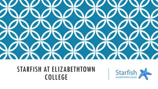 Enhancing Student Success with Starfish at Elizabethtown College