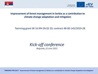 Improvement of Forest Management in Serbia: EU-Funded Climate Project