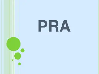 Participatory Rural Appraisal (PRA) Methods