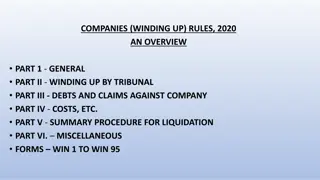 Companies (Winding Up) Rules, 2020: An Overview