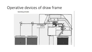 Understanding Drafting Arrangement in Draw Frame Machines