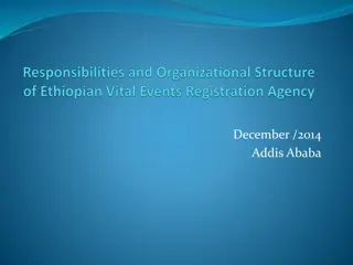 Evolution of Civil Registration System in Ethiopia