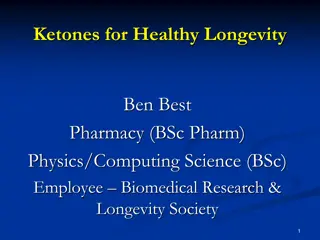 Benefits of Ketones in Promoting Longevity and Health