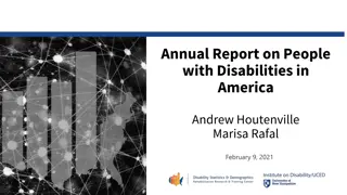 Annual Report on People with Disabilities in America