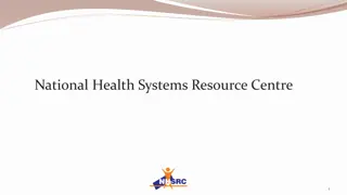 National Health Systems Resource Centre