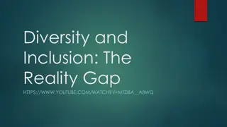 Diversity and Inclusion: The Reality Gap