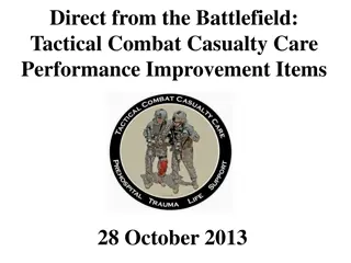 Tactical Combat Casualty Care Best Practices