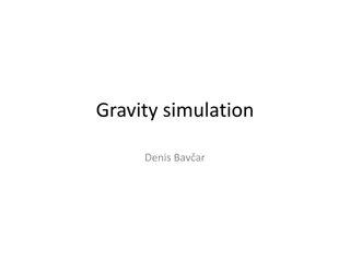 2D Gravity Simulation in C++ Code