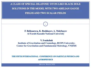 Special Dilatonic Dyon-Like Black Hole Solutions in Two-Field Model