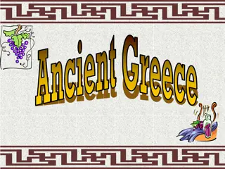 Ancient Greece: Geography, Culture, and Naval Power