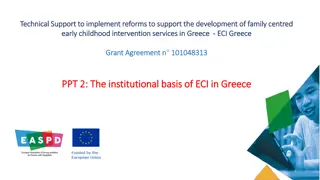 Supporting Family-Centered Early Childhood Intervention Services in Greece