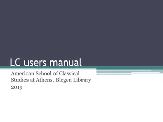 Understanding Library of Congress Classification System