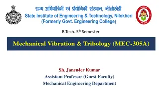 Tribology: Friction, Wear, and Lubrication in Mechanical Engineering