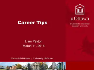 Career Tips for Success: Advice from Liam Peyton