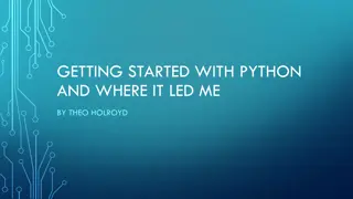 Theo Holroyd's Journey: From Code Jumper to Python