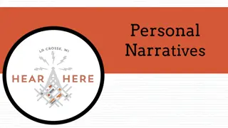 Crafting Compelling Personal Narratives: A Roadmap to Storytelling