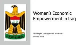 Challenges and Initiatives for Women's Economic Empowerment in Iraq