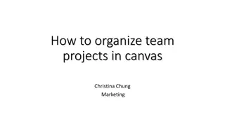 Organizing Team Projects in Canvas: A Comprehensive Guide