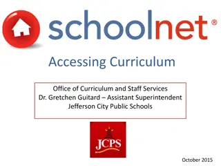 Accessing Curriculum Tools at Jefferson City Public Schools