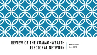 Review of Commonwealth Electoral Network Activities