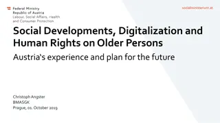 Addressing Social Developments, Digitalization, and Human Rights for Older Persons: Austria's Vision for 2030