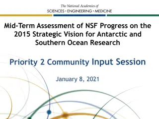 Mid-Term Assessment of NSF Progress on Antarctic Research Priorities