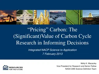 The Significance of Carbon Cycle Research in Informing Decisions