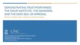 Ensuring Data Trustworthiness at Odum Institute