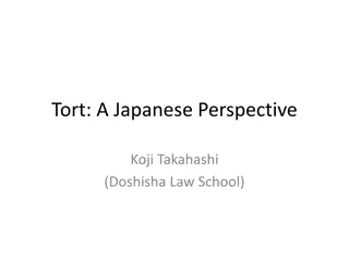 Japanese Tort Law: Choice of Law Rules and Double-Actionability