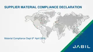 RoHS and China RoHS Compliance Regulations