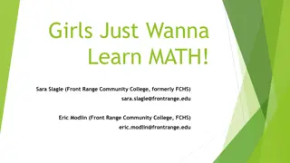 Empowering Girls Through Fun Math Learning Videos