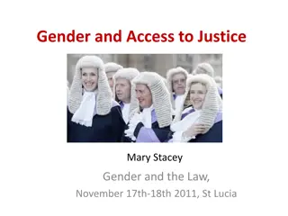 Challenges and Solutions in Gender Equality and Access to Justice Symposium