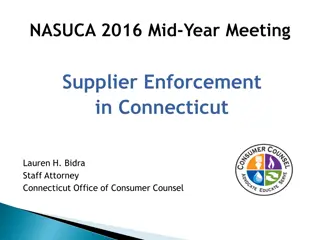 Enhancing Consumer Protection in Connecticut's Electric Supplier Enforcement