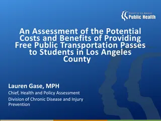 Assessing Free Public Transit Passes for Students in Los Angeles County