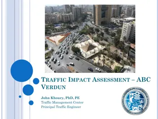 Traffic Impact Assessment for ABC Verdun Project