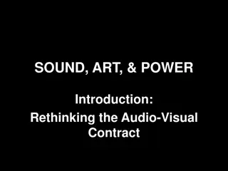 Rethinking the Audio-Visual Contract in Sound, Art, and Power