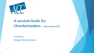 Chamberlanders Governance Survival Guide: Empowering Effective Chamber Leadership