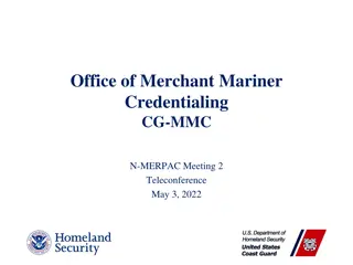 Mariner Credentialing Program Transformation Overview