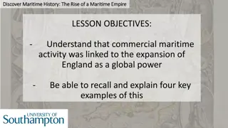 Unveiling England's Maritime Expansion